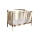 Кровать-трансформер Polini kids Vintage 400, детская, металлическая, цвет бронзовый - Фото 3