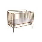 Кровать-трансформер Polini kids Vintage 400, детская, металлическая, цвет бронзовый - Фото 4