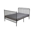 Кровать-трансформер Polini kids Vintage 400, детская, металлическая, чёрная, матовая - Фото 6