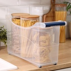 Контейнер для хранения на колёсиках, 10 л, 46.2×16.2×27.2 см, с ручкой, пластик, прозрачный - Фото 7