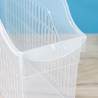 Контейнер для хранения на колёсиках, 10 л, 46.2×16.2×27.2 см, с ручкой, пластик, прозрачный - Фото 10