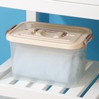 Контейнер для хранения с крышкой, 6.5 л, 31×20×18 см, пластик, МИКС - Фото 5