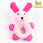 Игрушка пищащая для собак «Кролик», 17 см - Фото 1