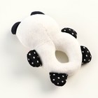 Мягкая игрушка для собак, пончик, "Панда», 17 см, пищащая - Фото 3