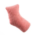 Игрушка мягкая "Носок" с пищалкой, 16 см, розовый - Фото 4