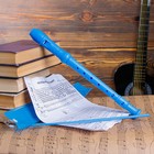 Блокфлейта Music Life, 8 отверстий, немецкая система, сопрано, голубая - Фото 2