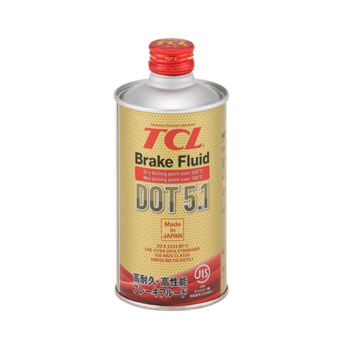 Тормозная жидкость TCL DOT 5.1, 0,355 л - Фото 1