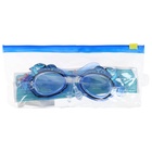Очки для плавания детские «Акула», беруши, цвет синий - Фото 6