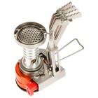 Набор туристической посуды maclay: 2 кастрюли, приборы, горелка, штопор, тряпка, карабин - Фото 12