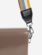 Ручка для сумки, стропа с кожаной вставкой, 135±3×3.8 см, жёлтая, белая - Фото 6