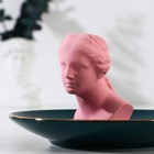 Подставка для зубочисток «Венера», розовая, 4.5 х 7 см - фото 9833259
