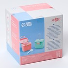 Контейнер для хранения детского питания 150 мл., с ложкой, цвет розовый - Фото 8