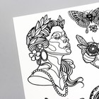 Татуировка на тело "Украшение" 10х15 см  (артикул 9103579)  большой выбор товаров оптом и в розницу по низким ценам с доставкой