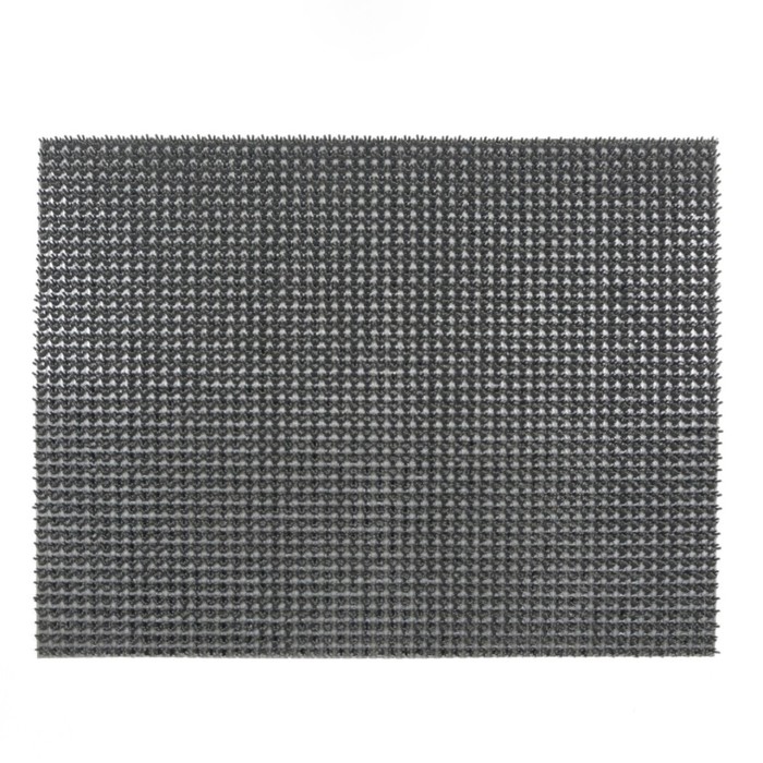 Коврик-щетинка Sunstep, 45х60 см, цвет серый металлик - Фото 1