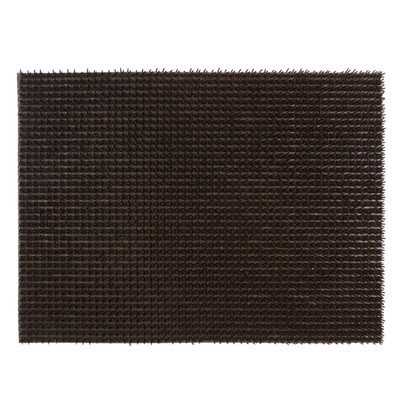 Коврик-щетинка Sunstep, 45х60 см, цвет тёмно-коричневый