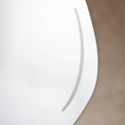 Зеркало интерьерное настенное «Треугольник фигурный», 76×47 см - Фото 2