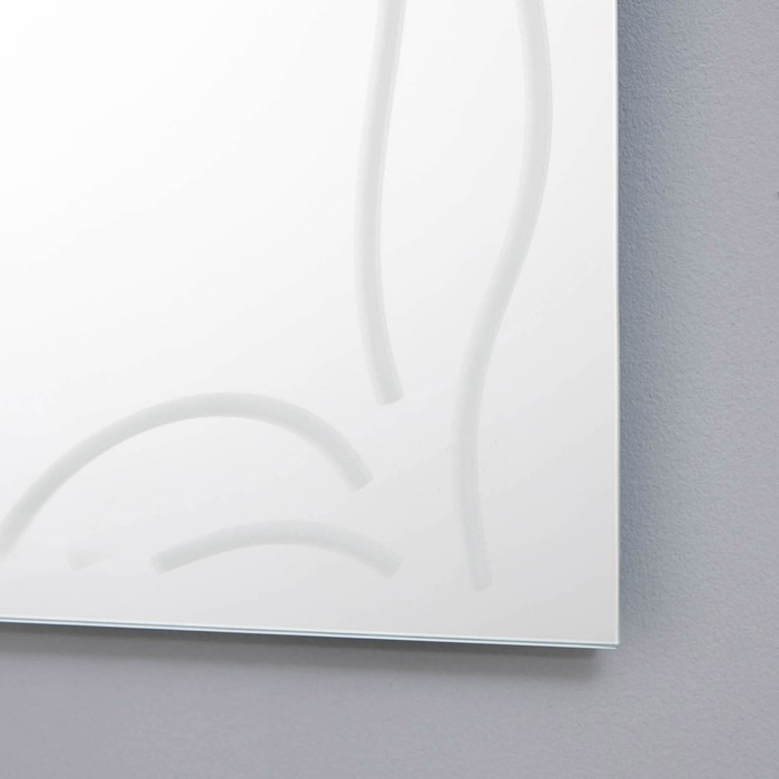Зеркало "Прямоугольное", настенное, 80х51 см - фото 1907476420