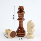 Настольная игра 3 в 1 "Куликовская битва": шахматы, шашки, нарды, дерево, 50 х 50 см - Фото 2