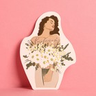 Набор формовых открыток «Расцветай от счастья», 10 шт 9083528