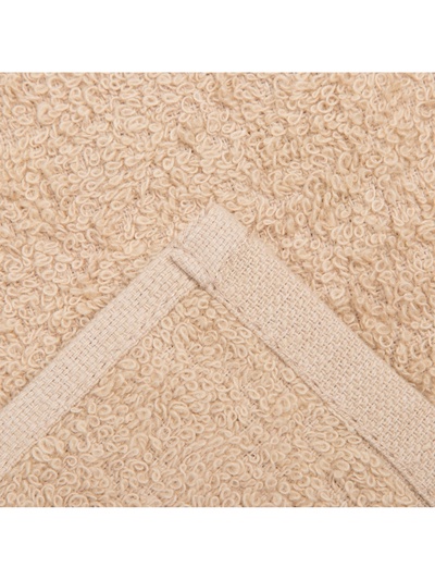 Полотенце махровое «Экономь и Я», 30×60 см, хлопок 100%, бежевое