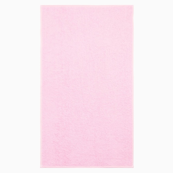 Полотенце махровое Экономь и Я 30*60 см, цв. розовый, 100% хлопок, 320 гр/м2 - фото 1907476535