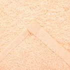 Полотенце махровое Экономь и Я 30х60 см, цвет персиковый мокко, 100% хлопок, 350 гр/м2 - Фото 6