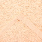 Полотенце махровое Экономь и Я 50х90 см, цвет персиковый мокко, 100% хлопок, 350 гр/м2 - Фото 6