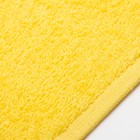Полотенце махровое Экономь и Я 50*90 см, цв. желтый, 100% хлопок, 320 гр/м2 - Фото 5