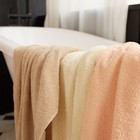 Полотенце махровое Экономь и Я 70*140 см, цв. бежевый, 100% хлопок, 320 гр/м2 - Фото 12