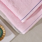 Полотенце махровое LoveLife "Plain" 30*60 см, цв. розовый, 100% хлопок, 450 гр/м2 - Фото 4
