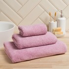 Полотенце махровое LoveLife "Plain" 70*140 см, цв. пыльная роза, 100% хлопок, 450 гр/м2 7527744