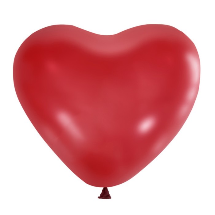 Шар латексный 12 «Сердце» Cherry red, набор 50 шт.
