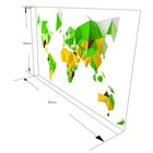 Полигональный конструктор «Земля», 17 листов - фото 30535816