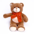 Мягкая игрушка «Медведь с шарфом», цвета МИКС - фото 6639173