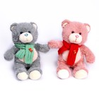 Мягкая игрушка «Медведь с шарфом», цвета МИКС - фото 6639176