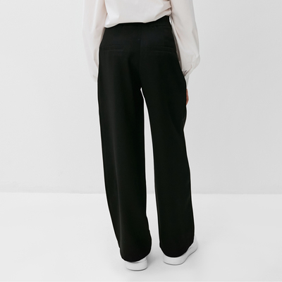 Брюки для девочки MINAKU, чёрные, рост 122 см