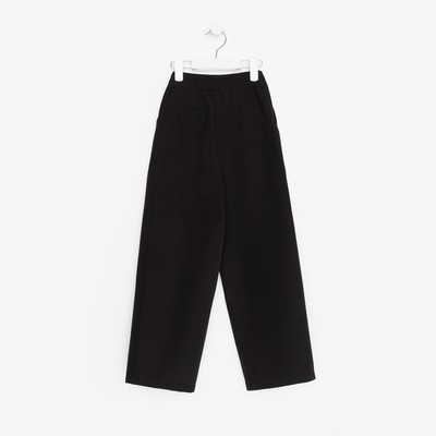 Брюки для девочки MINAKU, чёрные, рост 122 см