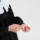 Платье школьное для девочки чёрное MINAKU: School Collection, рост 122 см - Фото 6