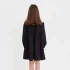 Платье для девочки MINAKU, цвет чёрный, рост 128 см - Фото 3