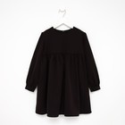 Платье для девочки MINAKU, цвет чёрный, рост 128 см - Фото 10