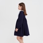 Платье для девочки MINAKU, цвет синий, рост 122 см - Фото 2