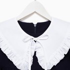 Платье школьное для девочки MINAKU: School Collection, синее, рост 122 см - Фото 5