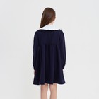 Платье для девочки MINAKU, цвет синий, рост 140 см - Фото 3