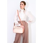 Сумка кросс-боди на молнии, цвет бежевый - Фото 4