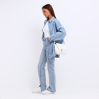 Сумка-мессенджер на магните, цвет белый - фото 24098779