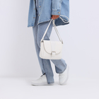 Сумка-мессенджер на магните, цвет белый - фото 24098780