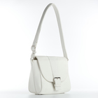 Сумка-мессенджер на магните, цвет белый - фото 24098782