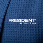 Халат вафельный мужской Putin team, размер M (52) 7865300 - фото 16867956