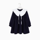Платье для девочки MINAKU, цвет синий, рост 146 см - Фото 4