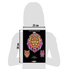 Пазл фигурный в рамке «Лев», на подложке, 67 деталей - Фото 4